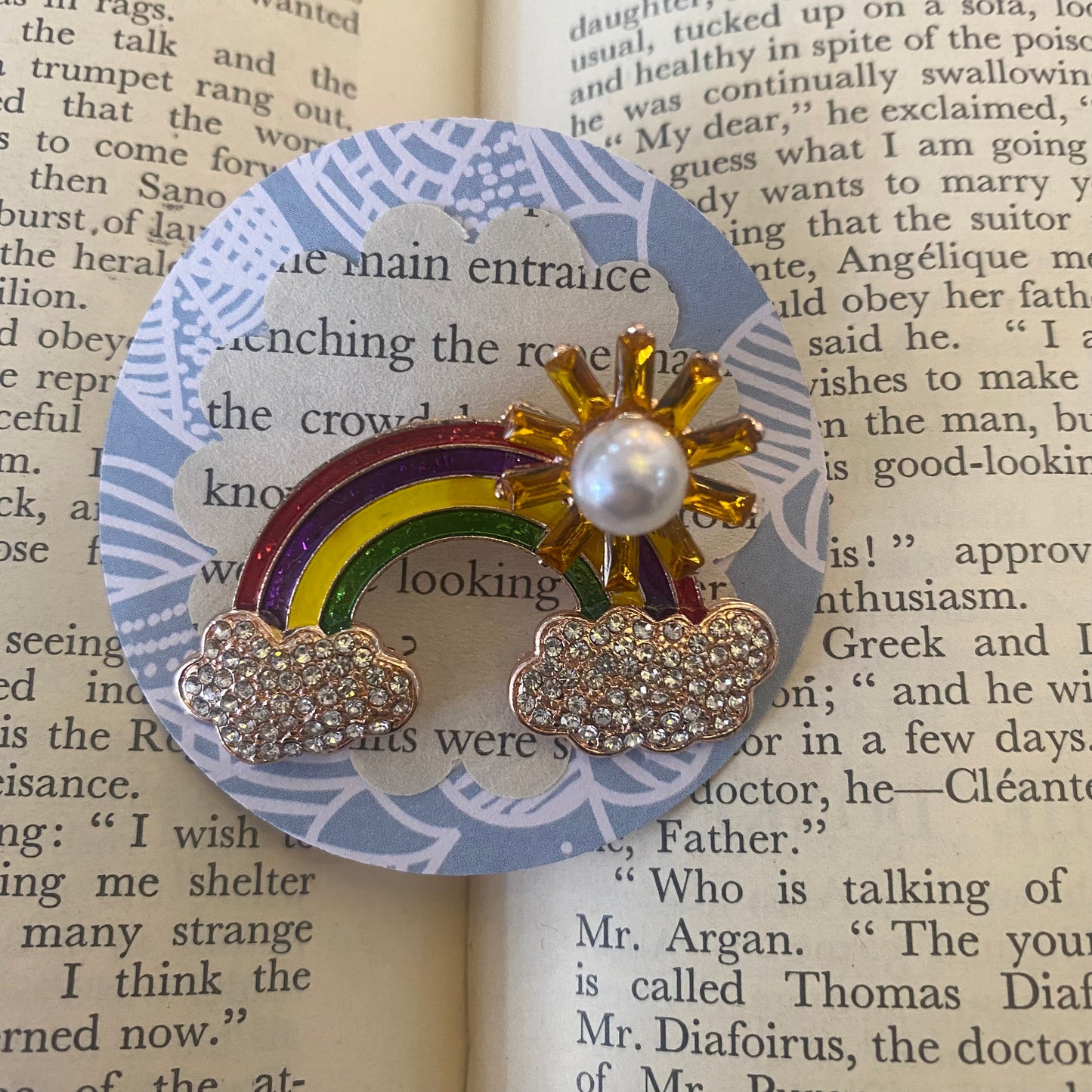 Rainbow Brooch