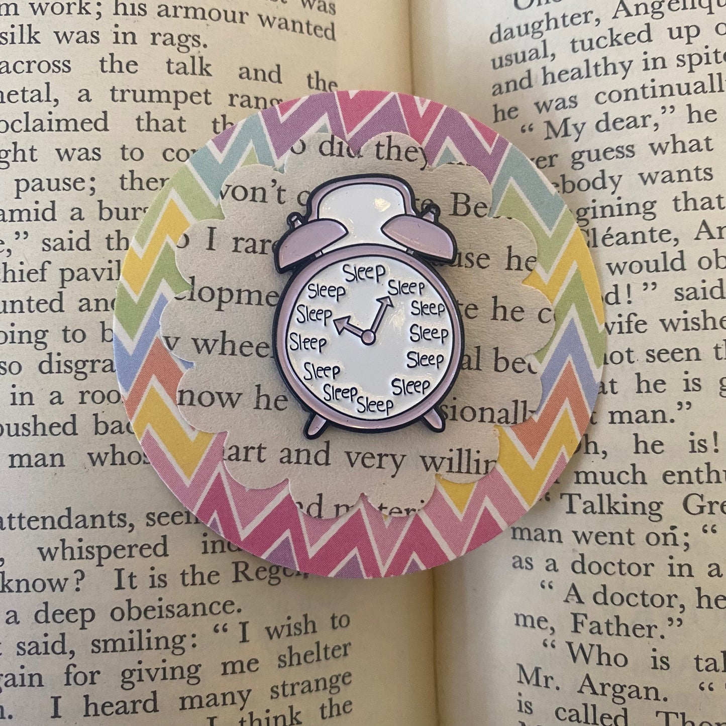 Time to Sleep Pin Badge