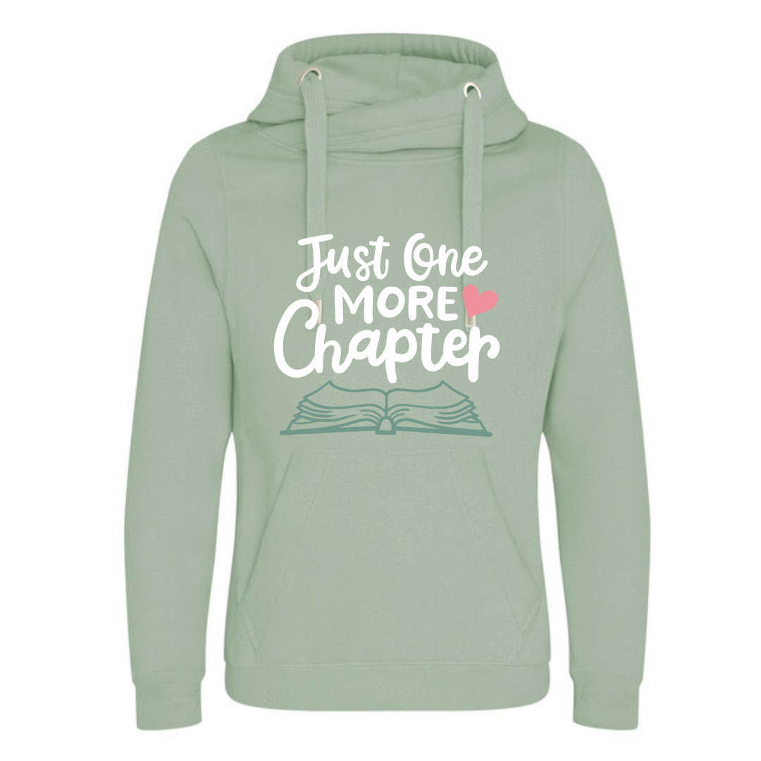 "Just One More Chapter" Deluxe Hoody - lots of colours!