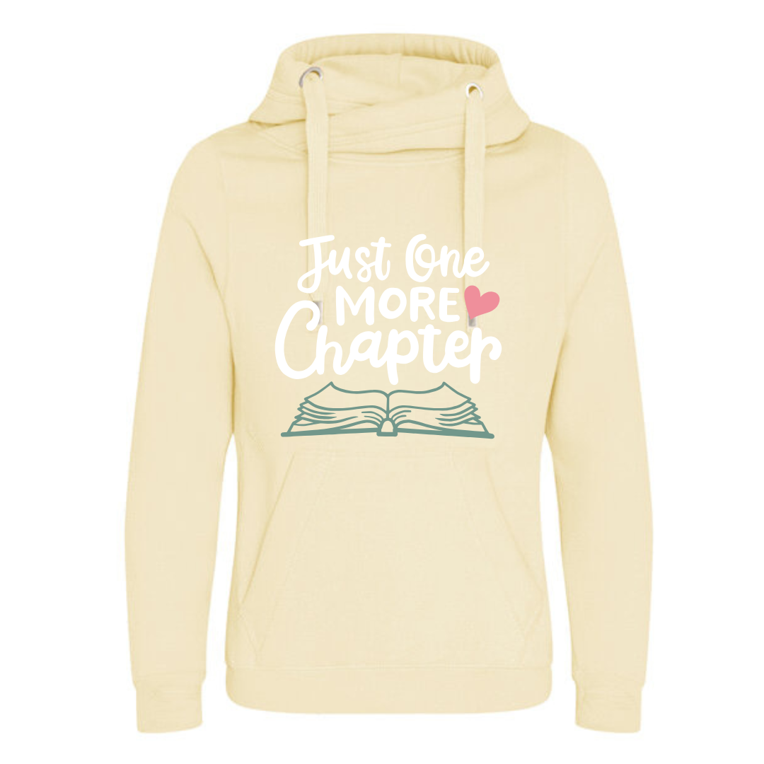 "Just One More Chapter" Deluxe Hoody - lots of colours!